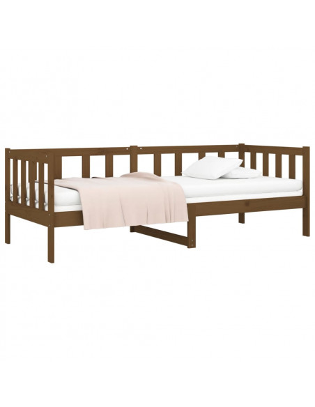 Dormeuse Miele 80x200 cm in Legno Massello di Pino