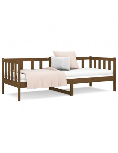 Dormeuse Miele 80x200 cm in Legno Massello di Pino