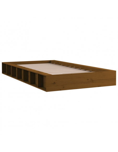 Giroletto Miele 75x190 cm Small Single in Legno Massello