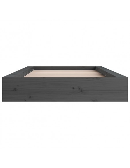 Giroletto Grigio 135x190 cm Double in legno Massello Giroletto Grigio 135x190 cm Double in legno Massello