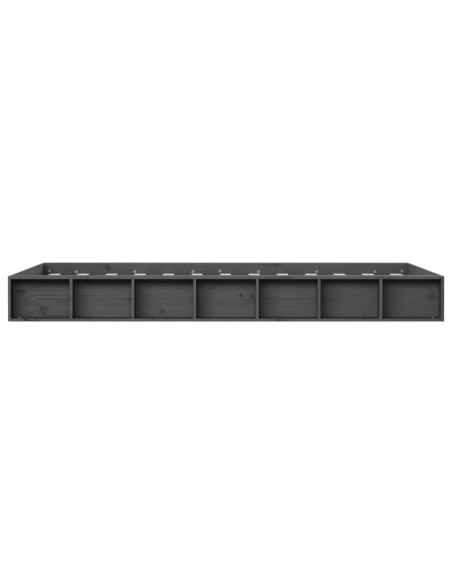 Giroletto Grigio 135x190 cm Double in legno Massello Giroletto Grigio 135x190 cm Double in legno Massello