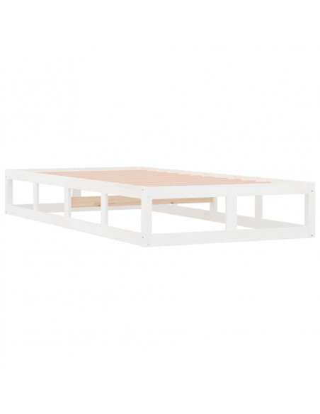 Giroletto Bianco 90x200 cm in Legno Massello