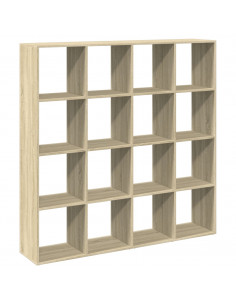 Libreria Rovere Sonoma 137,5x29x137,5 cm in Legno Multistrato 2