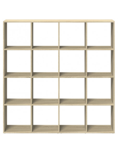 Libreria Rovere Sonoma 137,5x29x137,5 cm in Legno Multistrato