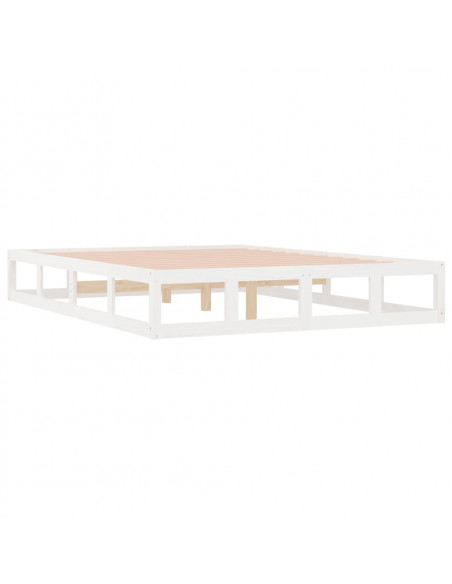 Giroletto Bianco 200x200 cm in Legno Massello