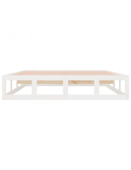 Giroletto Bianco 200x200 cm in Legno Massello