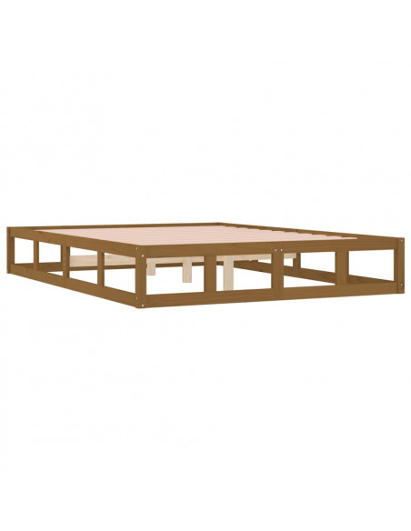 Giroletto Miele 200x200 cm in Legno Massello