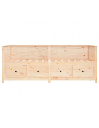 Dormeuse 75x190 cm in Legno Massello di Pino