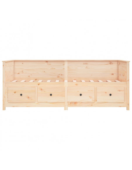 Dormeuse 75x190 cm in Legno Massello di Pino