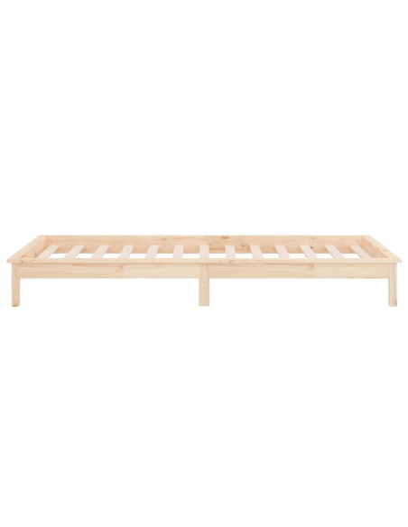 Giroletto con LED 90x200 cm in Legno Massello