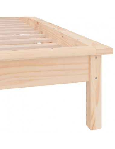 Giroletto con LED 90x200 cm in Legno Massello