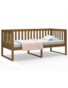 Dormeuse Miele 100x200 cm in Legno Massello di Pino 2