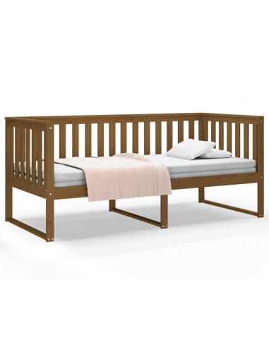 Dormeuse Miele 100x200 cm in Legno Massello di Pino