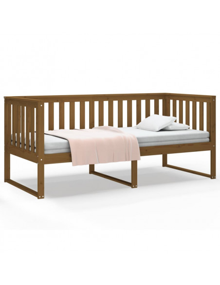 Dormeuse Miele 100x200 cm in Legno Massello di Pino
