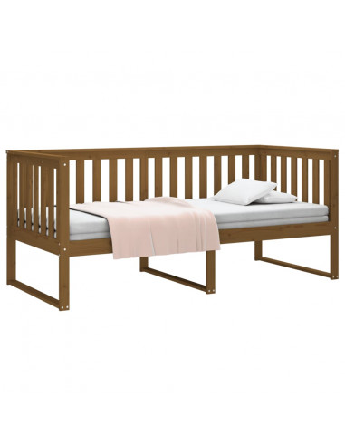 Dormeuse Miele 100x200 cm in Legno Massello di Pino