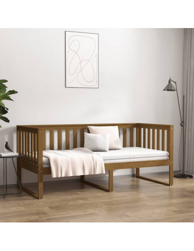 Dormeuse Miele 100x200 cm in Legno Massello di Pino