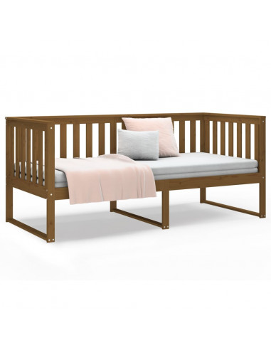 Dormeuse Miele 100x200 cm in Legno Massello di Pino