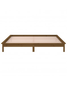 Giroletto con LED Miele 120x200 cm in Legno Massello 2