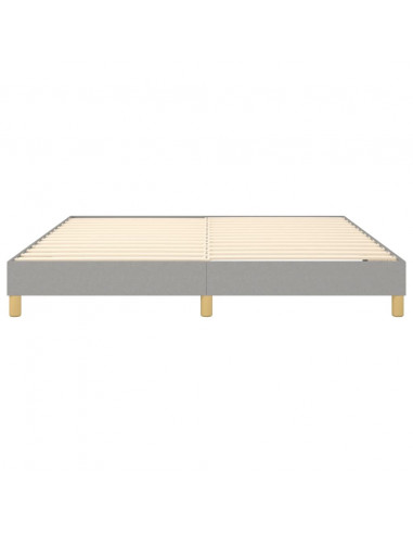 Giroletto Grigio Chiaro 160x200 cm in Tessuto