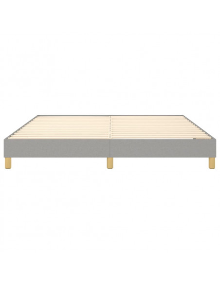 Giroletto Grigio Chiaro 160x200 cm in Tessuto