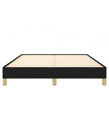 Giroletto Nero 160x200 cm in Tessuto