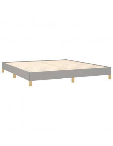 Giroletto Grigio Chiaro 180x200 cm in Tessuto