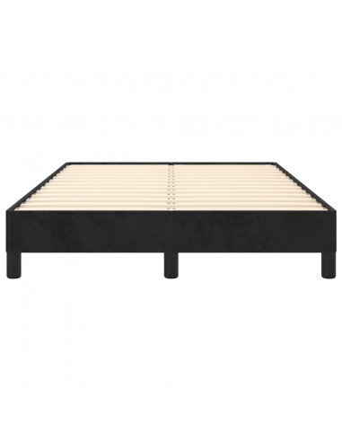 Giroletto Nero 120x200 cm in Velluto