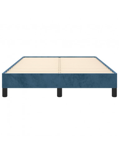 Giroletto Blu Scuro 120x200 cm in Velluto