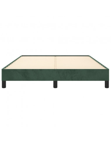 Giroletto Verde Scuro 140x190 cm in Velluto