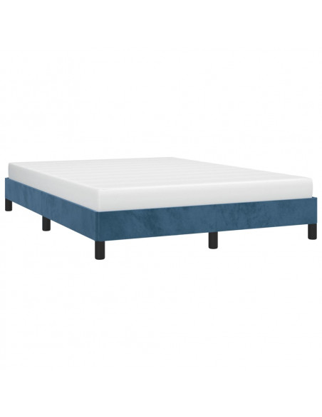 Giroletto Blu Scuro 140x190 cm in Velluto