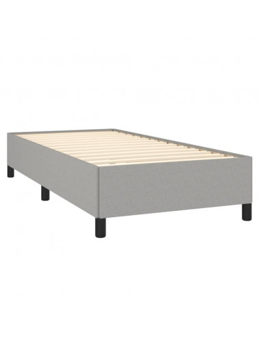 Giroletto Grigio Chiaro 90x200 cm in Tessuto