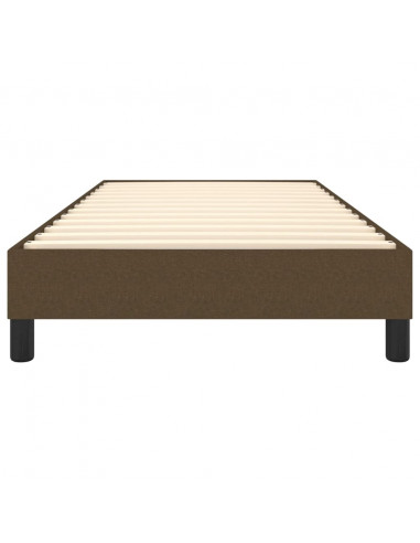 Giroletto Marrone Scuro 90x190 cm in Tessuto