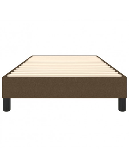 Giroletto Marrone Scuro 90x200 cm in Tessuto