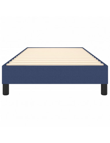 Giroletto a Molle Blu 100x200 cm in Tessuto