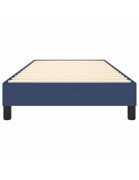 Giroletto a Molle Blu 100x200 cm in Tessuto
