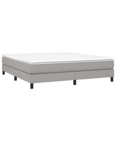 Giroletto Grigio Chiaro 160x200 cm in Tessuto