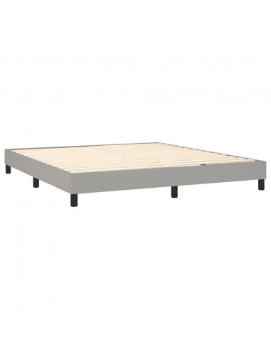 Giroletto Grigio Chiaro 160x200 cm in Tessuto