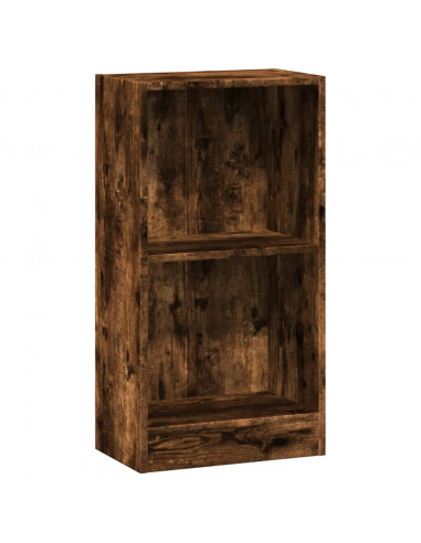 Libreria Rovere Fumo 40x24x76 cm in Truciolato