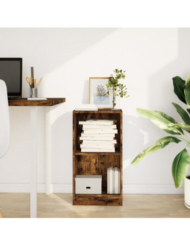 Libreria Rovere Fumo 40x24x76 cm in Truciolato