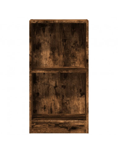 Libreria Rovere Fumo 40x24x76 cm in Truciolato