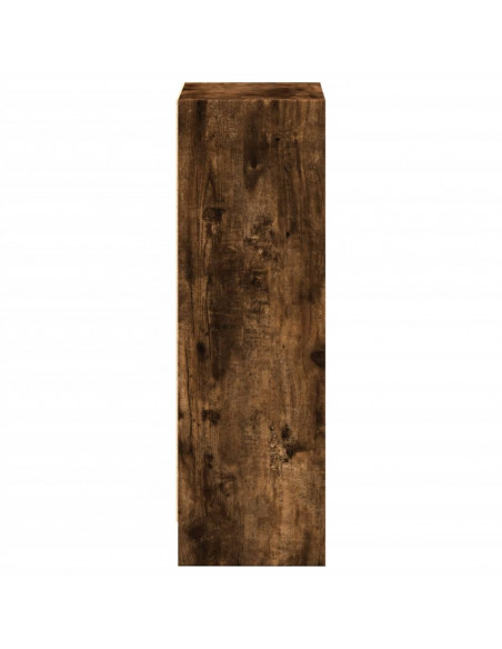 Libreria Rovere Fumo 40x24x76 cm in Truciolato