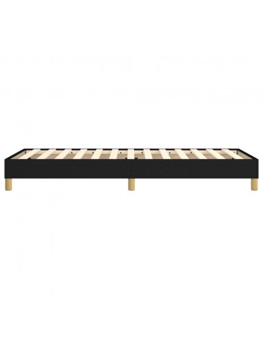 Giroletto a Molle Nero 90x190 cm in Tessuto