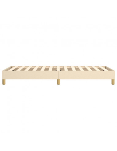 Giroletto a Molle Crema 90x190 cm in Tessuto