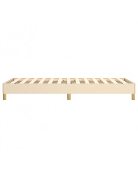 Giroletto a Molle Crema 90x190 cm in Tessuto