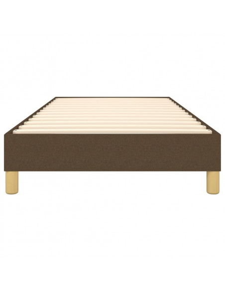 Giroletto Marrone Scuro 90x200 cm in Tessuto