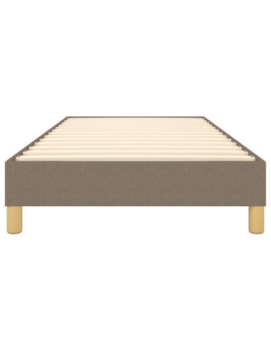 Giroletto a Molle Tortora 90x200 cm in Tessuto