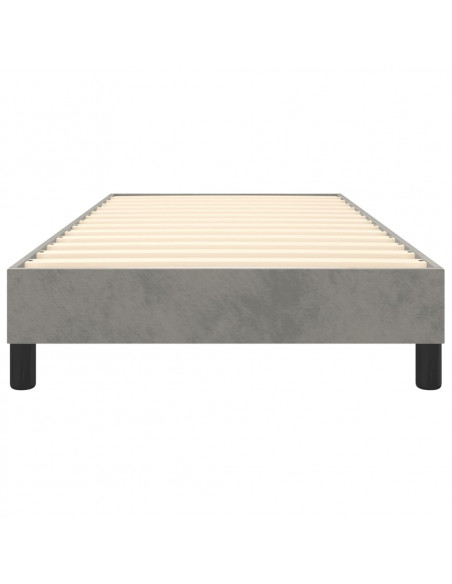 Giroletto Grigio Chiaro 100x200 cm in Velluto