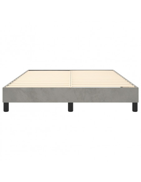 Giroletto Grigio Chiaro 140x190 cm in Velluto