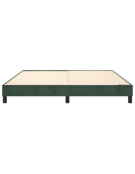 Giroletto Verde Scuro 160x200 cm in Velluto