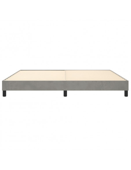 Giroletto Grigio Chiaro 200x200 cm in Velluto